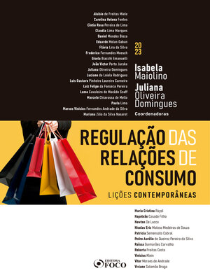 cover image of Regulação das relações de consumo